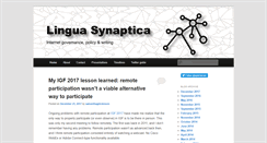 Desktop Screenshot of linguasynaptica.com